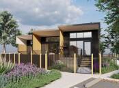 Artist impression of the key worker accommodation planned for Leeton by the NSW Government. Picture supplied