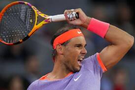 Rafael Nadal's form is improving ahead of the French Open which starts in the last week of May. (AP PHOTO)