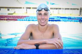 Teenage triathlete Ben Devries is hoping to finish his Riverina Tri Series campaign with a strong result in West Wyalong. Picture by Bernard Humphreys