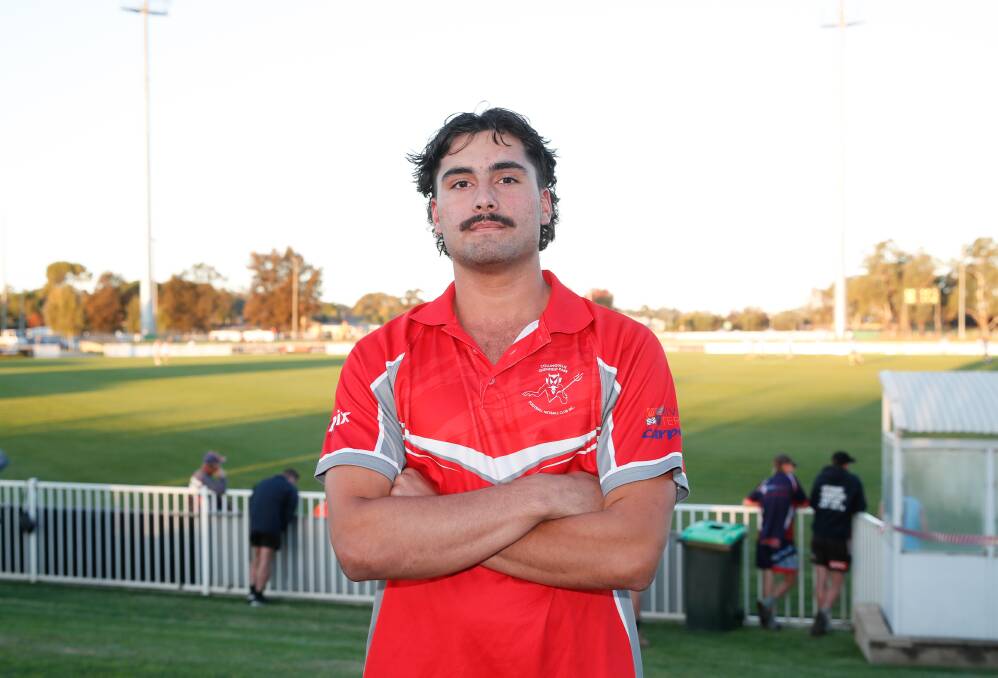 Wichman was arguably best on ground in Collingullie-Wagga's win over Coolamon and he has started the season in superb form. Picture by Tom Dennis