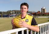 Exciting Wagga Tigers teenage talent Bill Walker will make his senior debut for the club in their Good Friday season-opener against MCUE. Picture by Les Smith