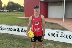 Griffith wingman Mason Rosengreen is looking forward to the Swans' clash this weekend against Leeton-Whitton. Picture by Sam Daniel