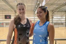 Wagga netballers Ava Moller and Emily McPherson played for Northern Territory and NSW respectively at the National Netball Championships. 