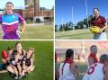 Southern NSW Women's League captains: Ava Burkinshaw (co-captain, Brookdale), Lucy Anderson, Melinda Hyland, and Jenna Richards. Pictures: file