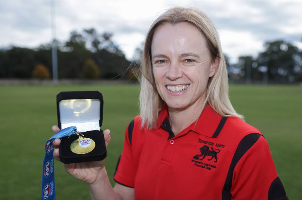 The Southern NSW Women's League best and fairest award has been named after Julie McLean, pictured at McPherson Oval. Picture by Tom Dennis