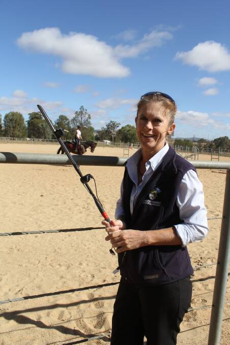Dr Glenys Noble investigates the use of padded whips in racing. Picture: Nikki Reynolds