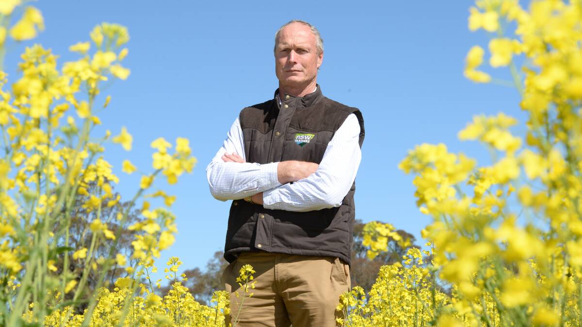 KEEPING IT LOCAL: NSW Farmers president Derek Schoen of Corowa talks about the demand for rural property in southern NSW. 