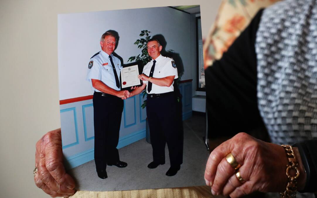 Anthony Bede Madigan was a decorated officer who received the Australian Police Medal for his lifetime of service to the community. Picture: Emma Hillier