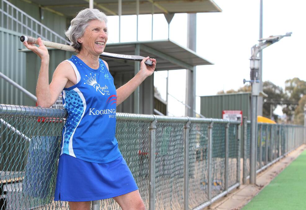 READY: Wagga hockey veteran and Royals striker Helen Lansdown will compete for NSW for the 20th time at the impending Masters National Championships. Picture: Kieren L. Tilly