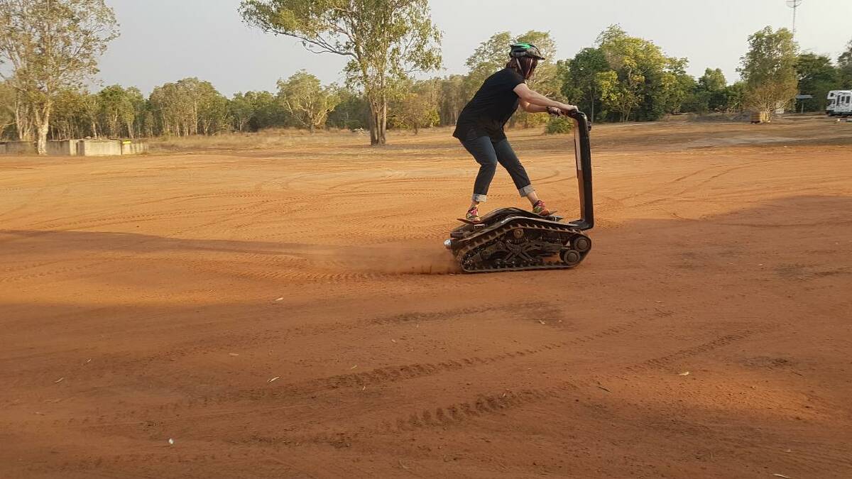 DTVs are a fun way to experience the outback... once you get the hang of it. Image: Wildman Wilderness Retreat 