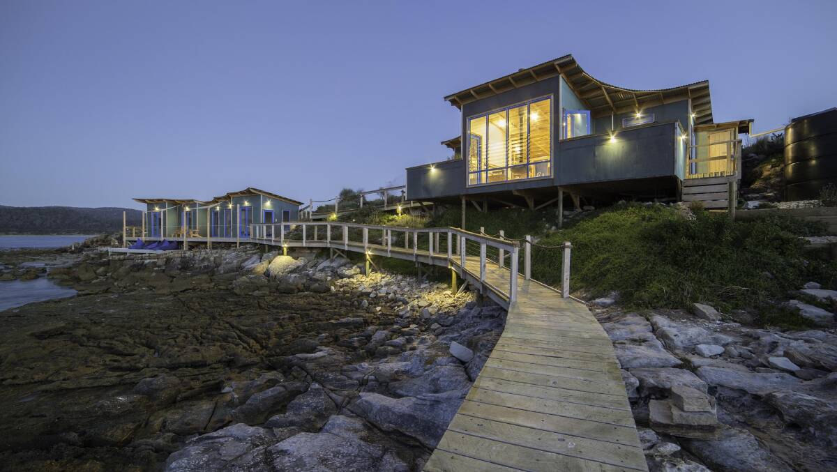 Picnic Island … exclusive waterfront accommodation on Tasmania’s Freycinet Peninsula
