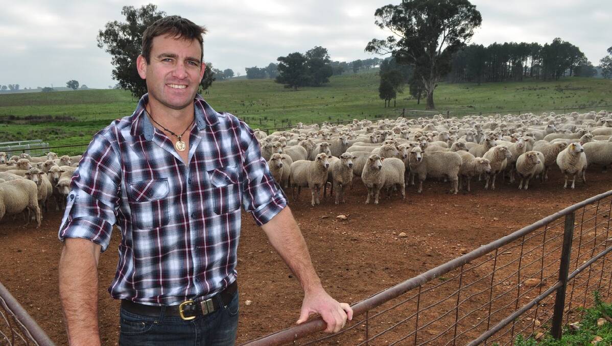 LOOKING FORWARD: Culcairn farmer Scott Mitchell has been in the public eye since he was dumped from Farmer Wants a Wife. Picture: The Land