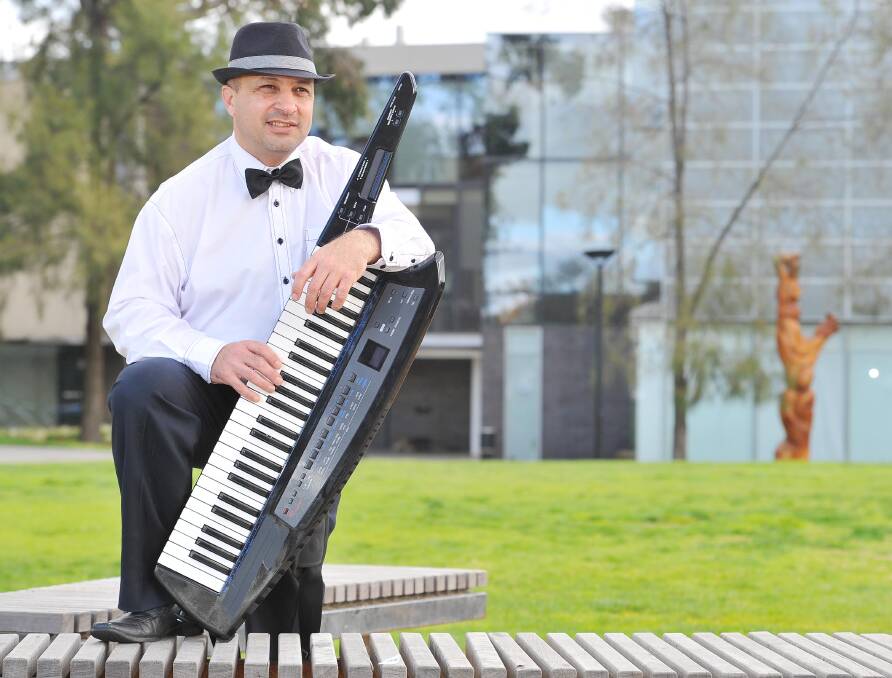 ALL THAT JAZZ: Dom Vella has teamed up with drummer Steve Wakeling and singer Bree Biggar to form Orpheus Muse, which will debut on International Jazz Day. Picture: Kieren L Tilly