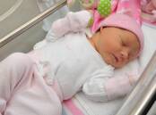 Evie Grace Cowled was born on August 4 at Wagga Base Hospital and is the first child for Naomi Downes and Blake Cowled. 