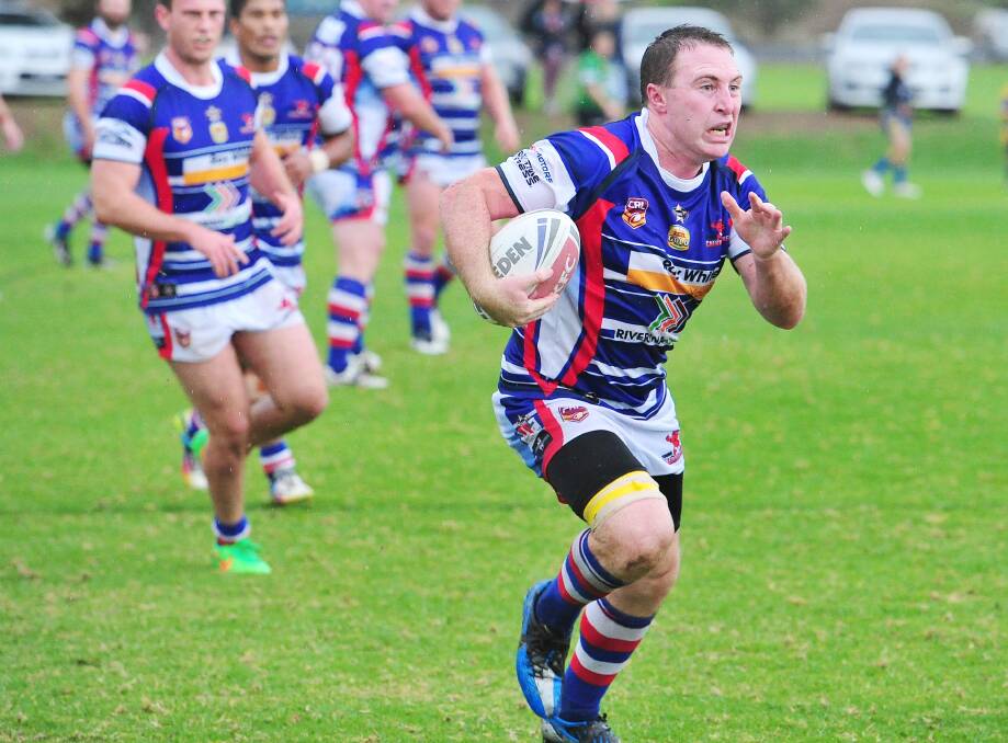 GONE: Luke Branighan has signed with Quanbeyan Blues for the 2016 season. Picture: Kieren L Tilly