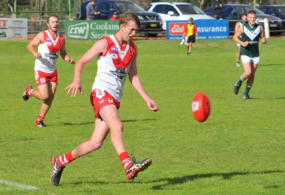 ON THE MOVE: Griffith youngster Jacob Conlan has joined NEAFL club Canberra Demons. Picture: Kieren L Tilly