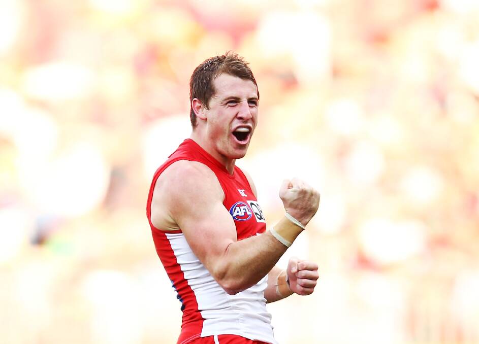 JEALOUS: Sydney Swans' Harry Cunningham believes Hawthorn will win Saturday's AFL grand final against West Coast, as much as he would love to be there playing himself.