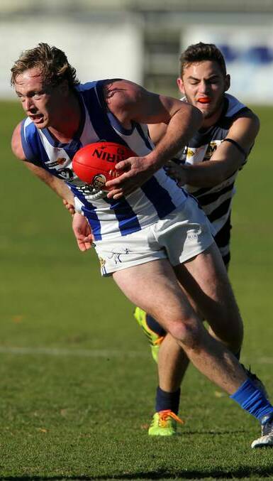 KEY SIGNING: Narrandera has secured the services of Corowa-Rutherglen key position player Jarred Lane. Picture: The Border Mail