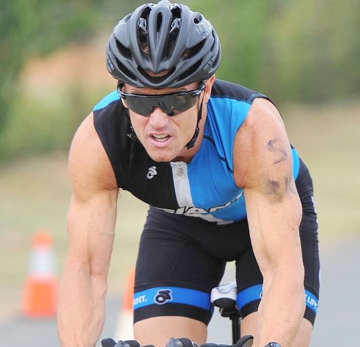 CONTENDER: Wagga triathlete Ryan Miller will contest a couple of triathlons on this year's Riverina Tri Series circuit. Picture: Kieren L Tilly