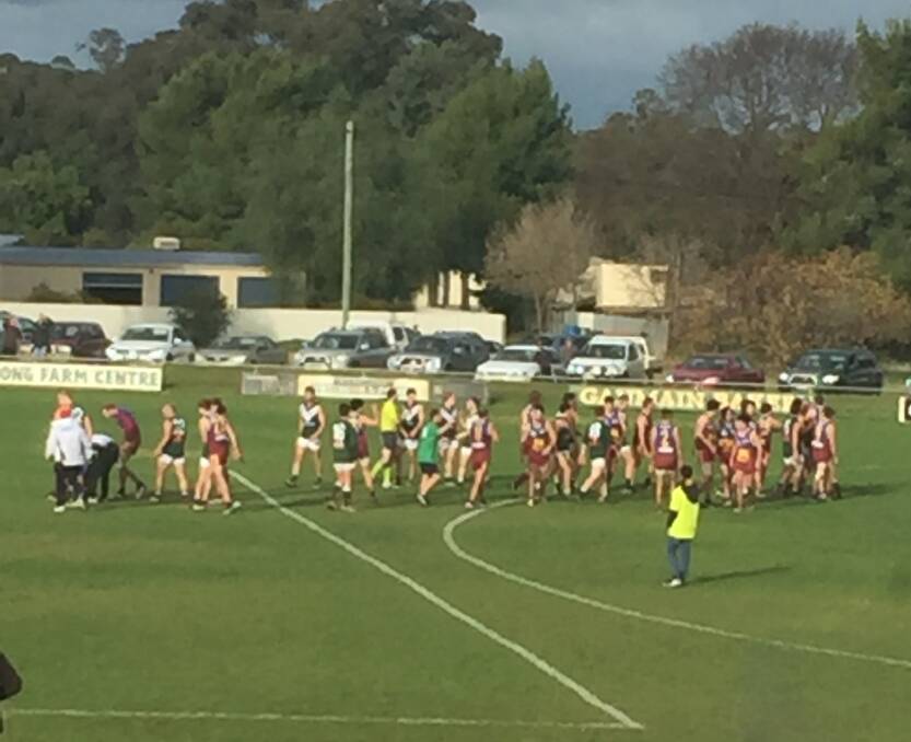 All the action from the Riverina League game between Ganmain-Grong Grong-Matong and Coolamon.