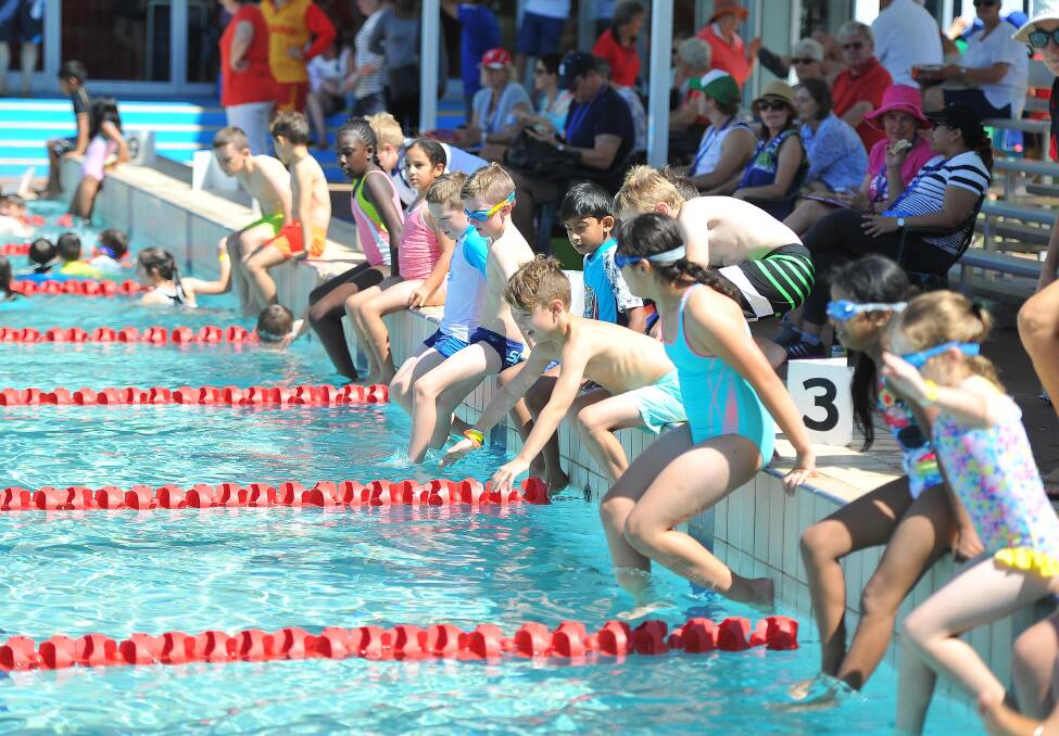 All the action from the Henschke Primary School swimming carnival