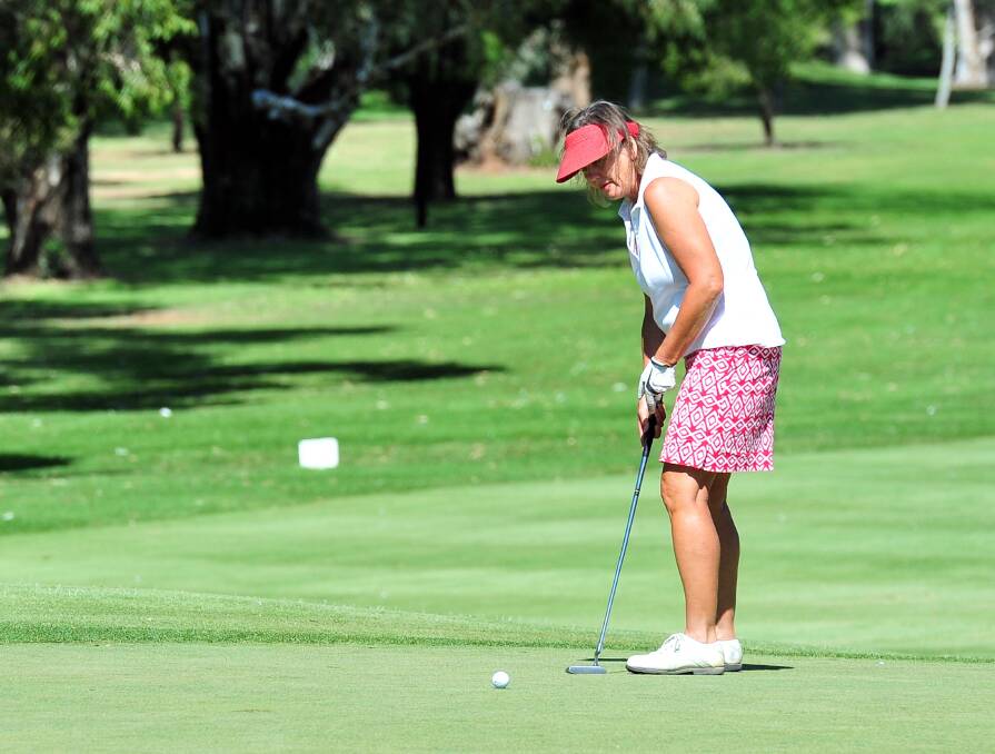Action from the Wagga Country Club Ladies Classic