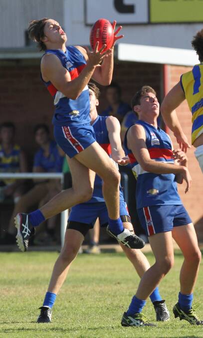BACK IN THE KENNEL: Ruckman Evan Smith will return to Riverina League club Turvey Park this season. Picture: Les Smith