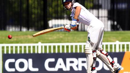 Riverina's Josh Thompson in action against Southern-ACT at the NSW Country Championships at Robertson Oval on Saturday. Picture: Les Smith