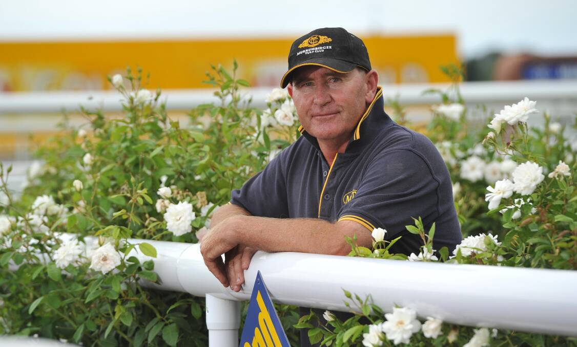 BEST IN THE BUSINESS: Murrumbidgee Turf Club track manager Mark Hart is renowned as one of the best in the industry. 