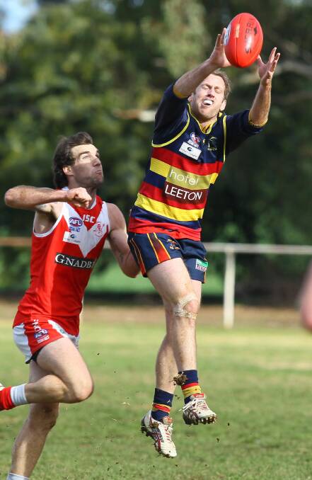 ONE WIN AWAY: Leeton-Whitton midfielder Toby Conroy would love to finish his career with a Crows premiership on Saturday. Picture: Les Smith