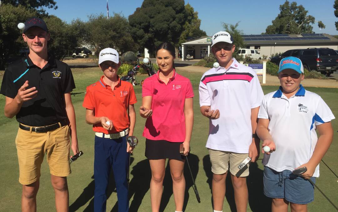 Wagga Country Club juniors prepare for this weekend's Jack Newton Junior Golf event