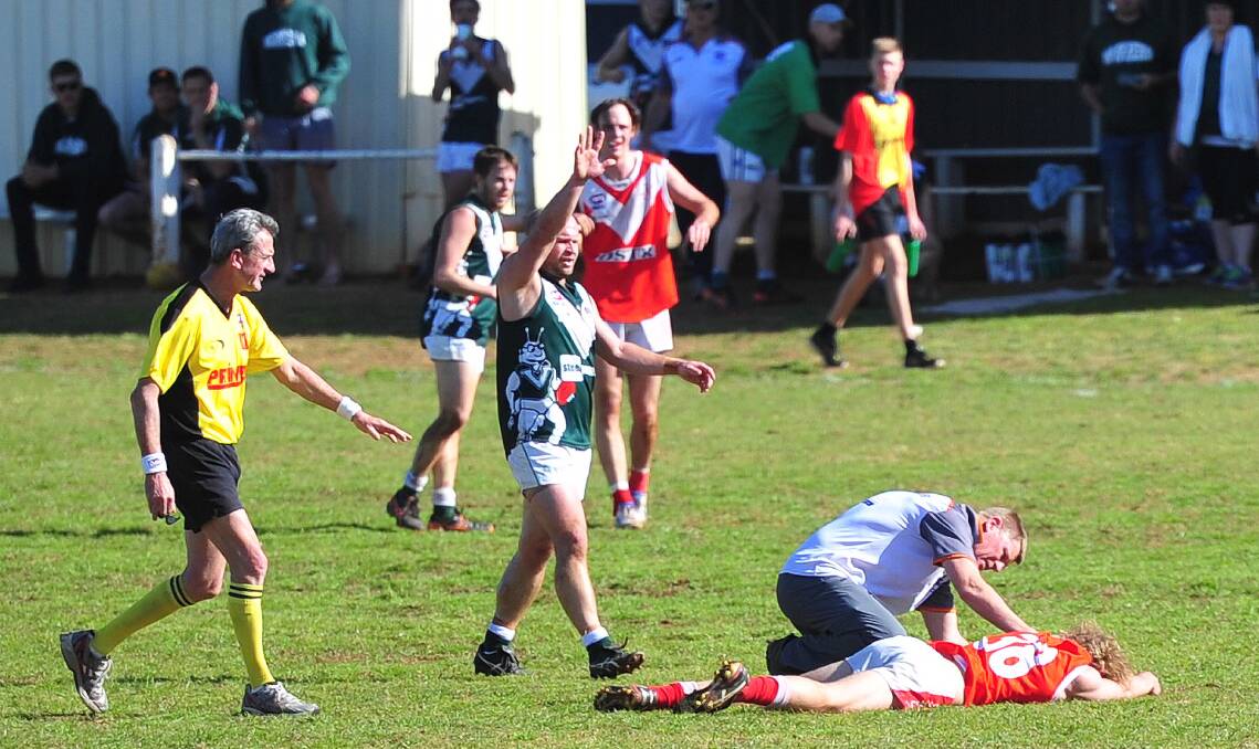 BACK IN ACTION: Collingullie-Glenfield Park's Brayden Ambler suffered concussion in the final round against Coolamon. He returns for Sunday's first semi-final.