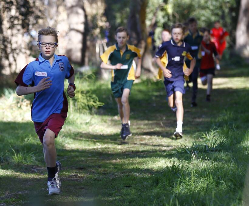 Pictures by Les Smith from Wagga's PSSA cross country carnival at Ladysmith
