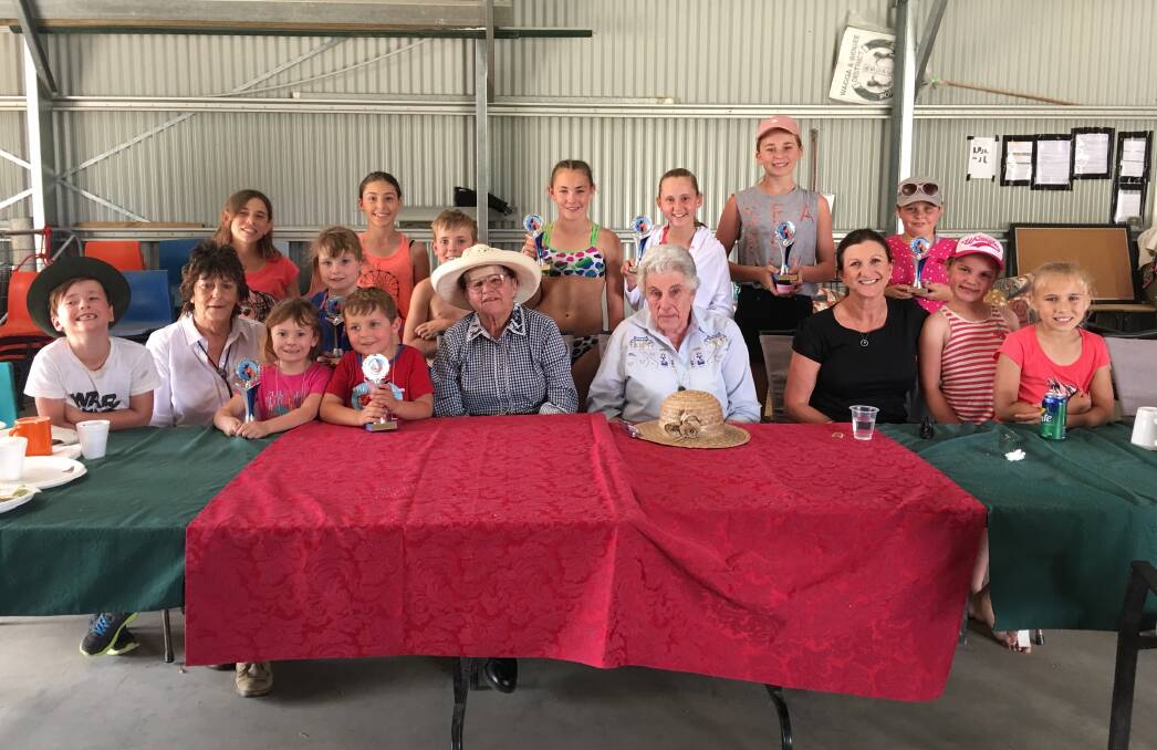 CELEBRATION: Wagga and Bidgee District Pony Club members and their families enjoy the Christmas Party day on Sunday. Picture: Sandra Dennis