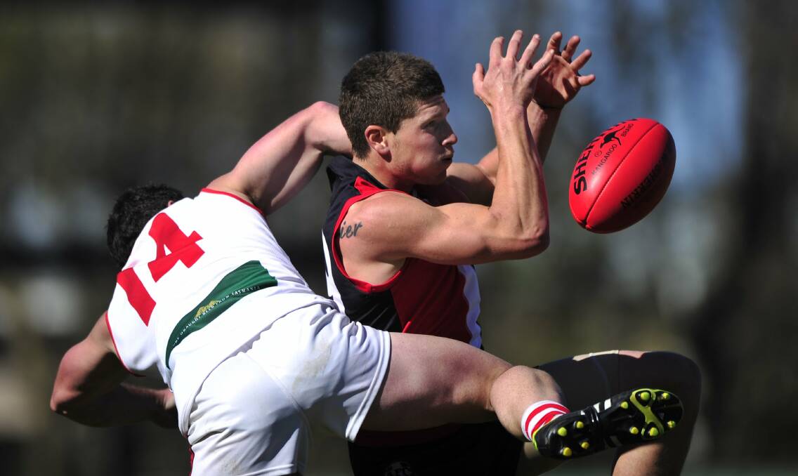NEW BEGINNING: Former Ainslie footballer Corey Baxter has signed with Riverina League club Narrandera for this season. Picture: The Canberra Times