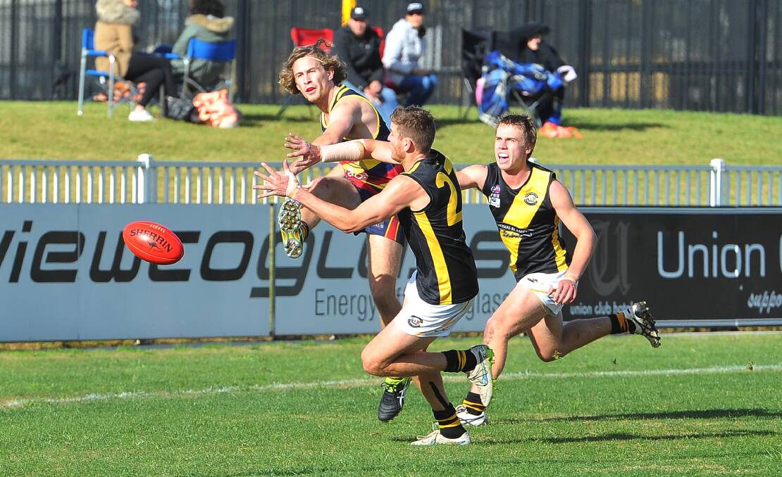 Pictures from Wagga Tigers' 42-point win over Leeton-Whitton at Robertson Oval.