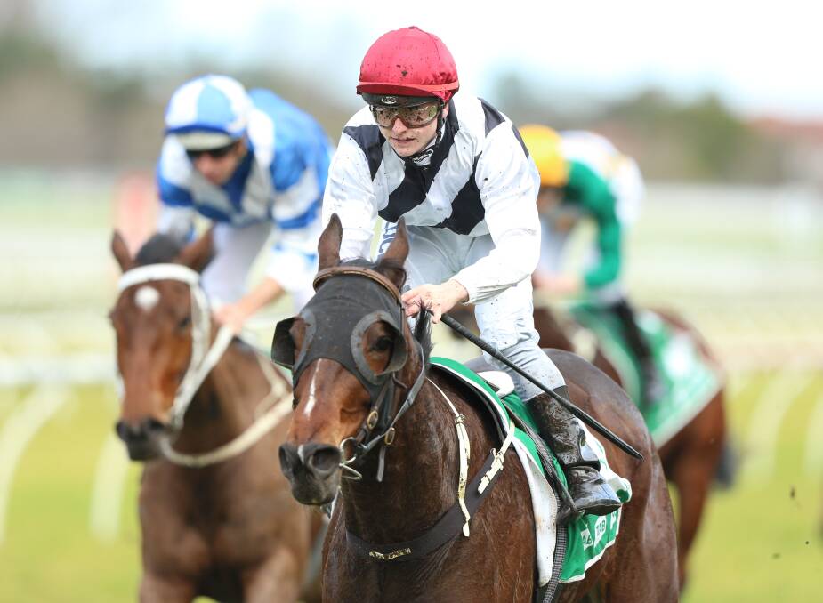 TOP CHANCE: Thunder Road winning at Randwick last year. Picture: www.bradleyphotos.com.au