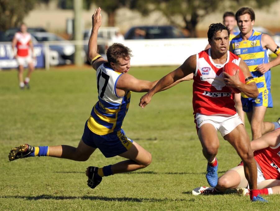ON THE MOVE: Chris Gordon has quit Collingullie-Glenfield Park to sign with Farrer League club East Wagga-Kooringal. Picture: Les Smith