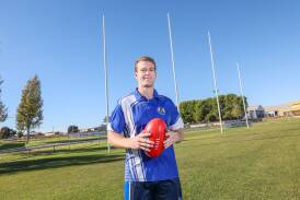Temora co-captain Clancy Mackey is enjoying his new role at the Farrer League club this season. Picture by Les Smith