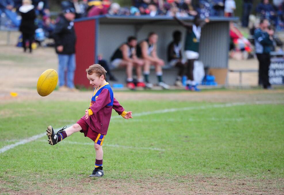 GREEN LIGHT: Ganmain-Grong Grong-Matong's juniors have been given the green light to join the Wagga and District Football League this year. Picture: Kieren L Tilly