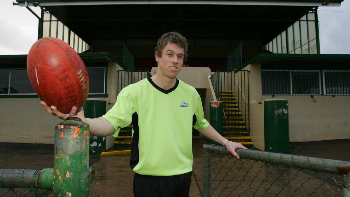 Andrew Bowden, back in 2009, when he first started out. Picture: Les Smith