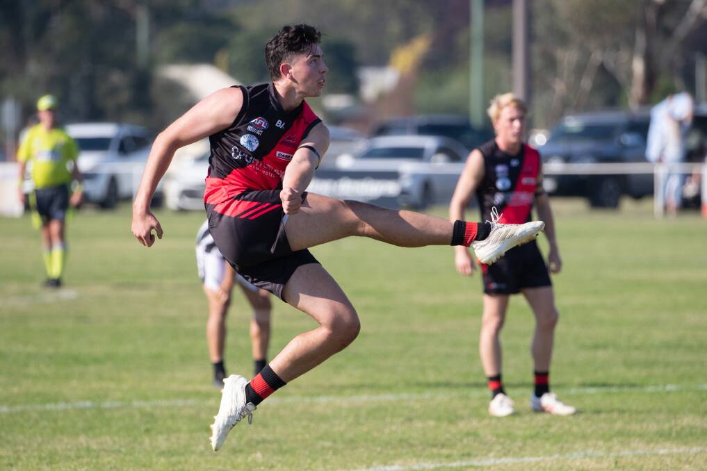 Blake Walker was in fine form for Marrar in round one, booting four goals. Picture by Madeline Begley