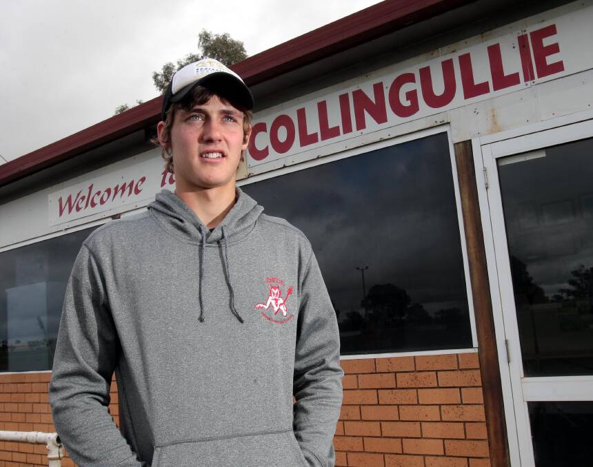 HOME, SWEET HOME: Harry Perryman is happy to be back at Crossroads Oval after a successful under 18 national championships campaign. Picture: Les Smith