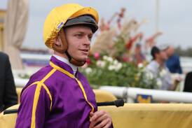 Former top Southern District jockey Blaike McDougall, now one of the top riders in Melbourne, will ride at all three days of the Wagga Gold Cup carnival. Picture by Les Smith