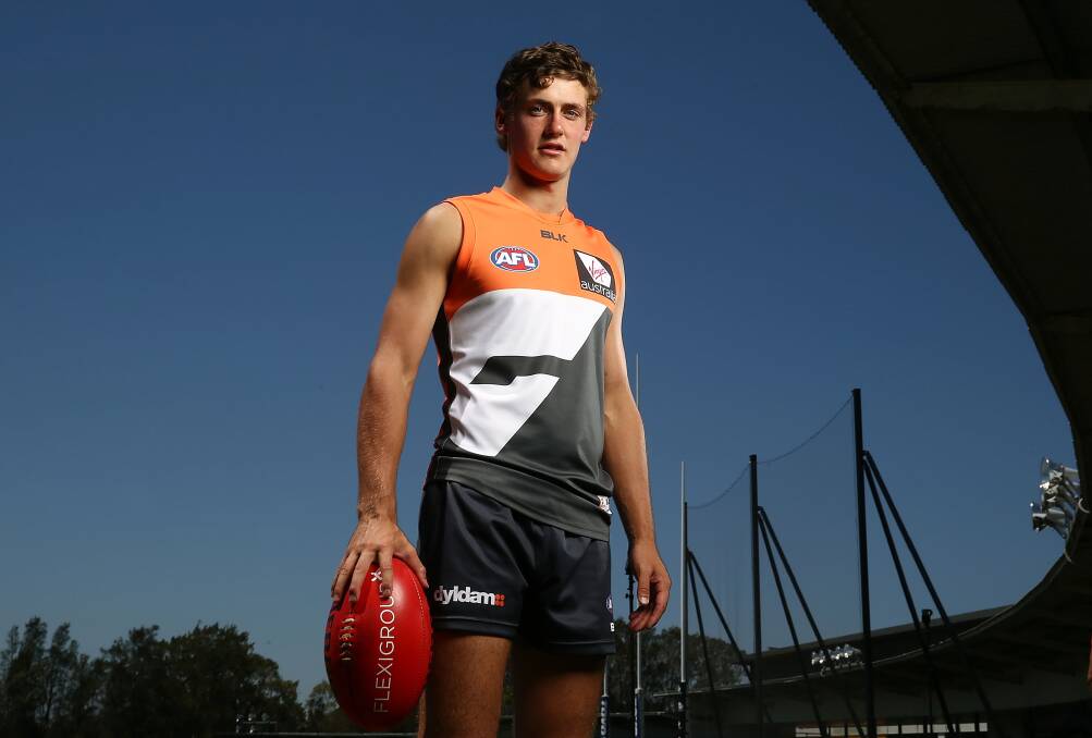 EXCITING TIMES: Collingullie junior Harry Perryman will make his AFL debut for Greater Western Sydney against Richmond on Saturday. Picture: Getty Images