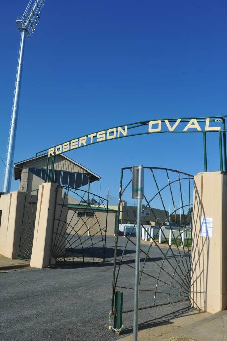 NEW HOME: The Farrer League grand final will be held at Robertson Oval this year.