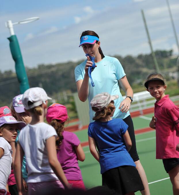 MAIN ATTRACTION: Jackie Murphy will be in charge of the Southern Sports Academy junior netball camp. 
