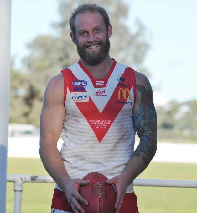 BACK IN TOWN: Griffith hope to welcome back Guy Orton next season.
