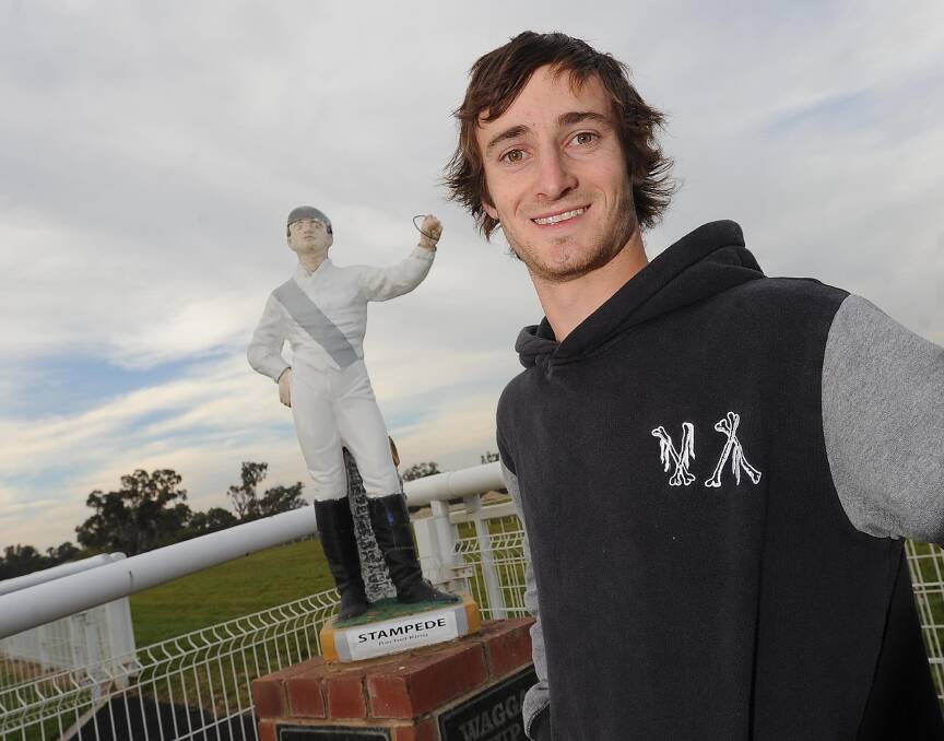 EXCITING TIMES: Former Wagga builder Josh Richards will have his first race ride at the Leeton Cup meeting on Saturday after switching careers to become an apprentice jockey. Picture: Laura Hardwick