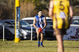 Temora will welcome back key defender Riley Hubbard for Saturday's clash against Northern Jets. Picture by Ash Smith